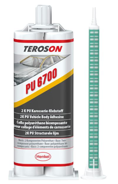 Adhésif polyuréthane bicomposant pour le collage des différents substrats - TEROSON® PU 6700 DC50ML EGFD_0