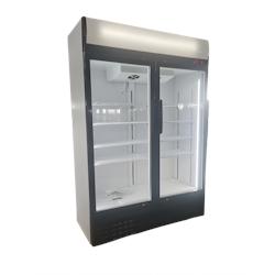 Frigo Vitrine à Boissons Double Portes battantes Full White 708L - IceShop - SC-708FHW_0