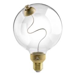 Ampoule Globe LED Réflecteur Orientable à Main – Design Moderne Gamme Satellite, Éclairage Premium pour Architectes et Créateurs - doré 3760406125710_0