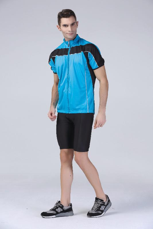 Short de cyclisme - Réf: S187M - Tissu léger extensible Cool Dry - Marque: Spiro_0