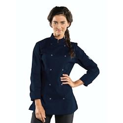 Chaud Devant  27108 Veste de chef femme Poco Marine | 3XL - XXXL bleu 27108_0