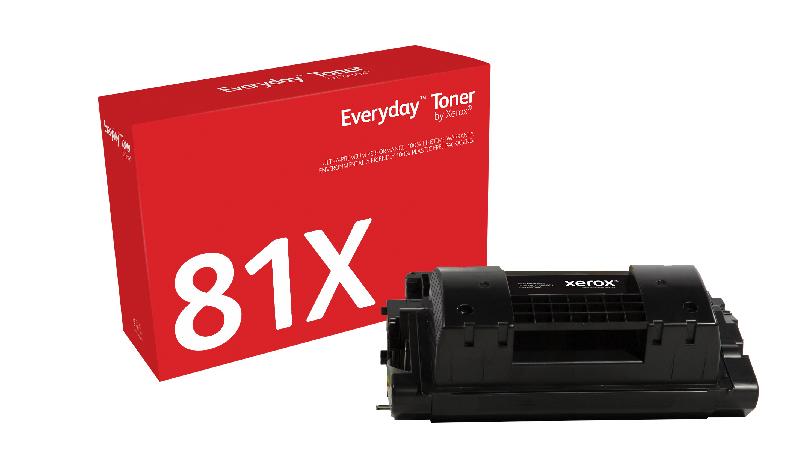 Everyday Toner Noir ™ de Xerox compatible avec HP 81X (CF281X/ CRG-039H), Capacité standard_0