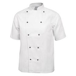 Whites Chefs Clothing Veste de cuisine Whites Chicago manches courtes blanc L - blanc DL711-L_0