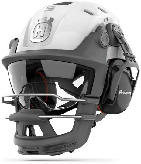 Casque de protection blanc avec protège-menton Smartguard PE 10H - HUSQVARNA - 536504701_0