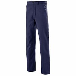 Cepovett - Pantalon de travail 100% Coton ESSENTIELS Bleu Marine Taille 64 - 64 bleu 3184377786969_0