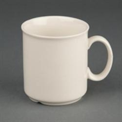 Tasses en porcelaine 220 ml Ivory Olympia - Vendues par 12 - U114_0