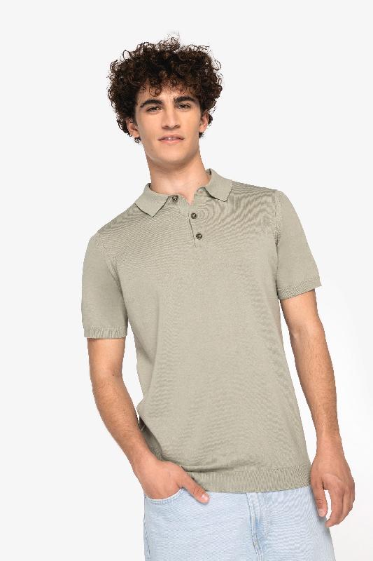 Polo écoresponsable en maille homme -  Réf: NS203_0