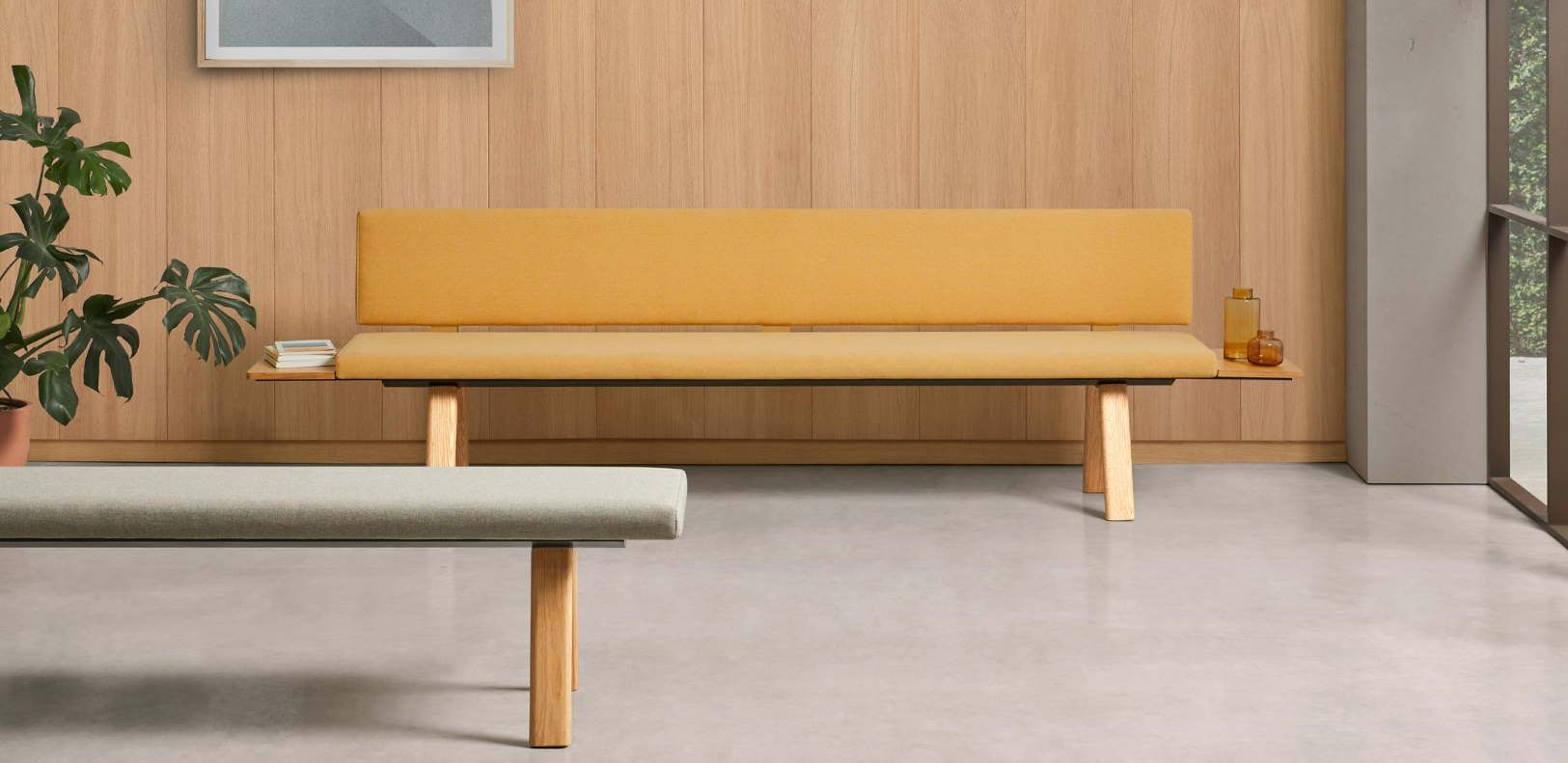 Banc d'accueil plania, un design intemporel_0