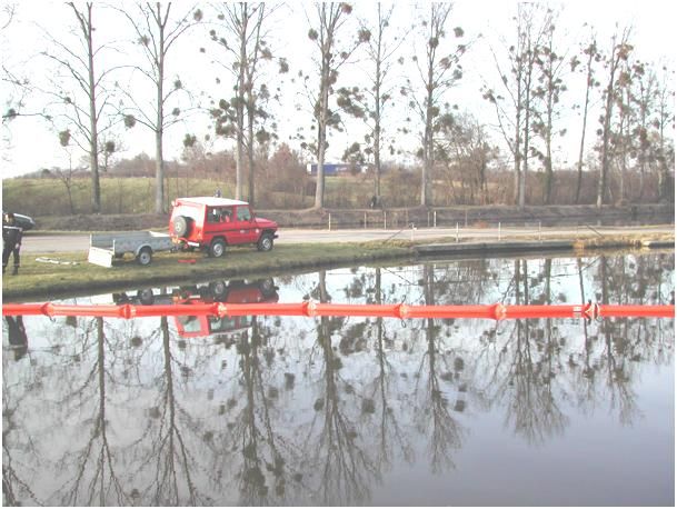 Barrage anti-pollution en mousse avec résistance aux hydrocarbures, aux corps gras - GOELAND 100_0