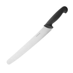 Couteau à pâtisserie denté Hygiplas noir 250mm - noir CF895_0