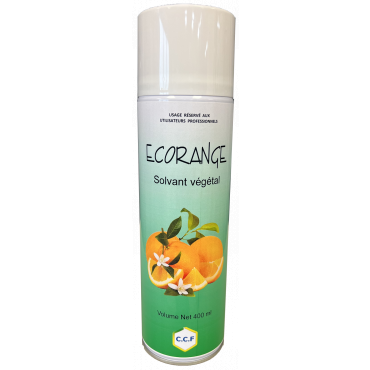 Ecorange solvant végétal ultra puissant pour dégraissage industriel - Odeur agréable d'agrumes - Non corrosif - Manipulation aisée - Volume net : 97% de matière active_0