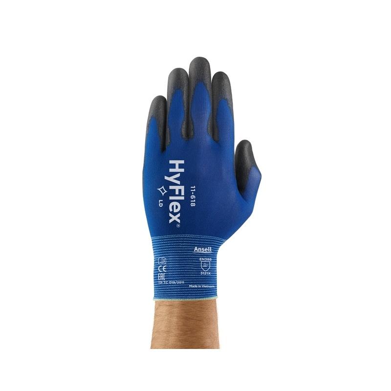 Gants tricoté enduit pu ANSELL hyflex 11618_0