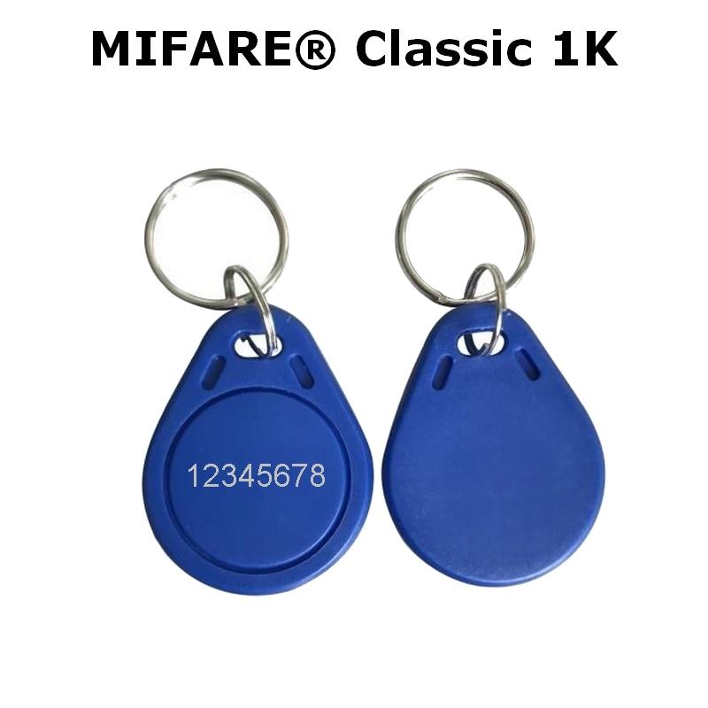 Porte-clefs mifare® classic 1k  avec sn gravé en décimal_0