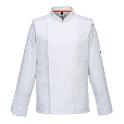 Portwest - Veste de cuisine manches longues MESHAIR PRO Blanc Taille M - M blanc 5036108323708_0