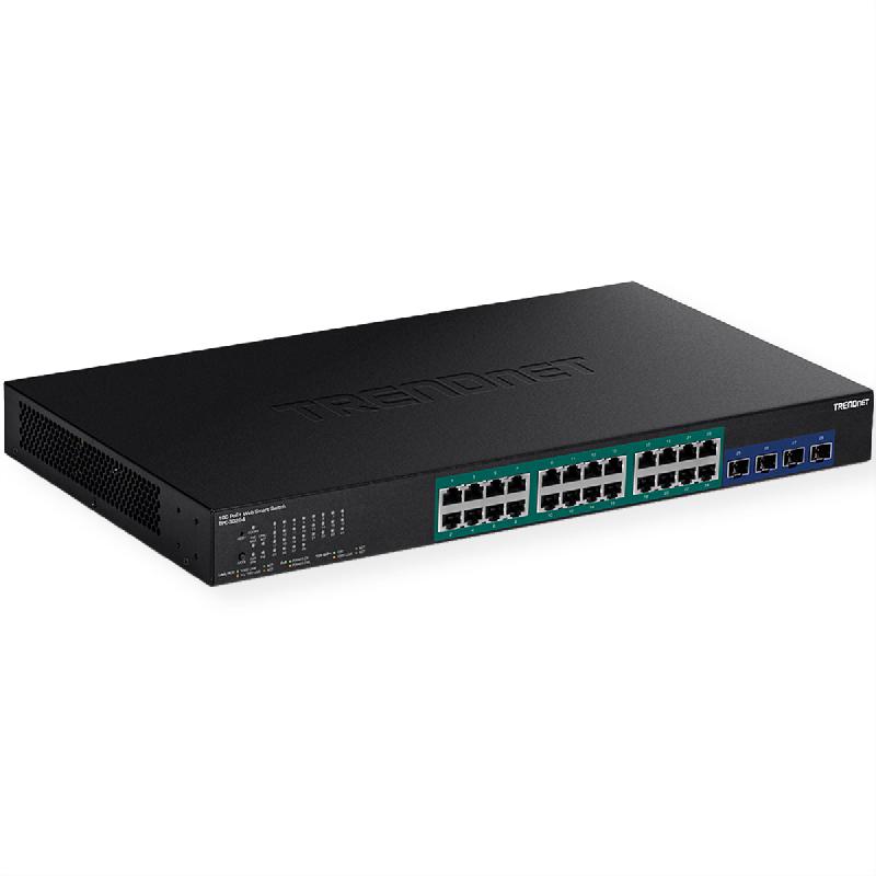 TRENDnet TPE-30284 Switch PoE+ web smart Gigabit à 28 ports avec logements SFP+ 10G_0