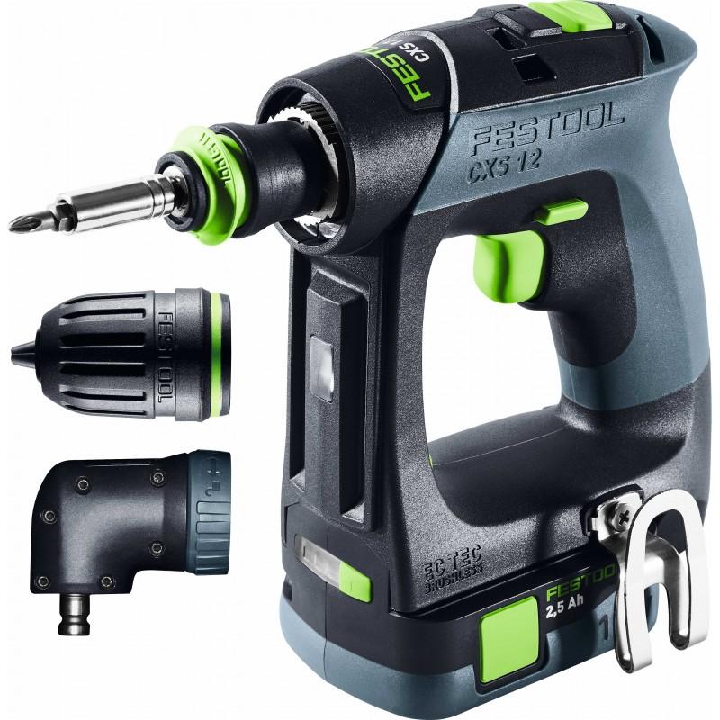 Festool Perceuse-visseuse sans fil CXS 12 2,5-Set   -  FESTOOL  -  Réf. AG02808_0