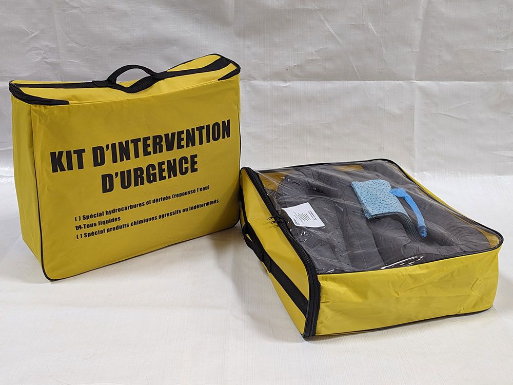 Kit absorbant d'intervention tous liquides et chimiques - 46 litres_0