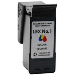 Lexmark 1 Color Generique Encre Cartouche - Remplace 18CX781E/18C0781 - LXI-1_0