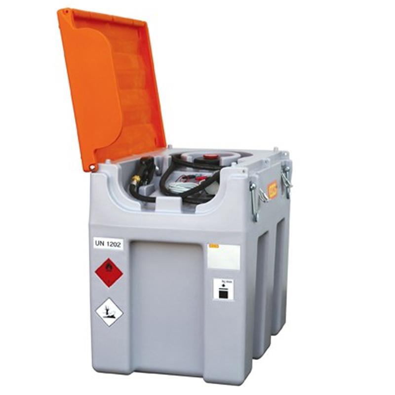 Station Easy Mobil 600 litres ADR - Pompe Cematic 3000 12 V - Avec capot - CEMO - 10087F_0