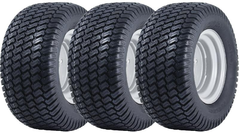 20x10.00-10 Roues de tondeuse à gazon 4ply Grass P332 Road Legal 100mm PCD Rim (Set of 3)_0