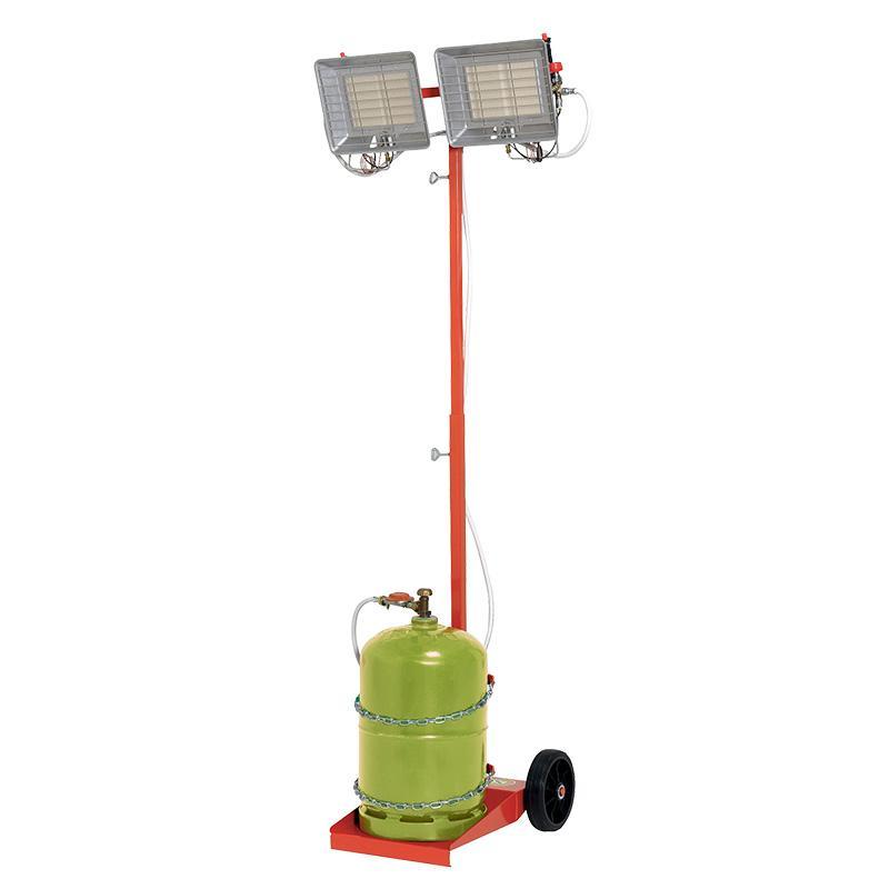 Chauffage mobile radiant au gaz solor 8500 mca - SOVELOR-DANTHERM - 8500MCA_0