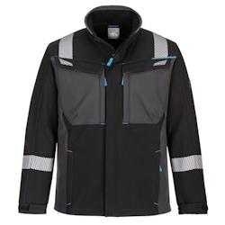 Portwest - Softshell de travail résistant à la flamme WX3 Noir / Gris Taille 2XL - XXL noir 5036108368549_0