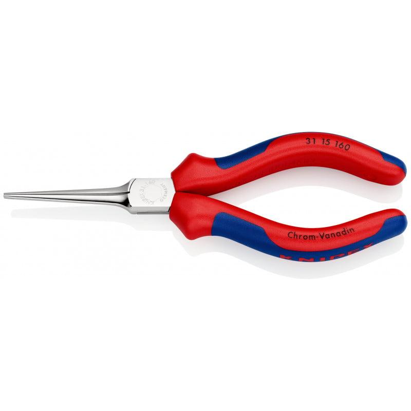 Pince ultrafine de préhension 160mm - Gaines bi-matière - Avec becs longs : 55mm - KNIPEX | 3115160_0