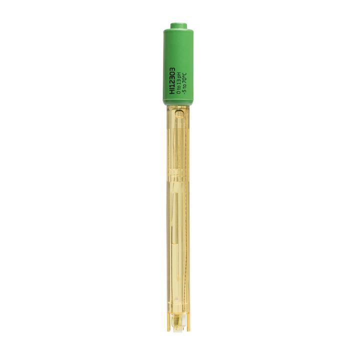 Électrode pH/°C pour HI98190, corps en plastique, connecteur DIN, câble 1 m - HI12303_0