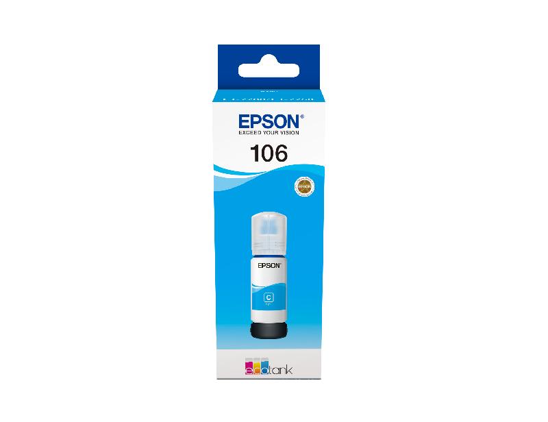 Epson 106 EcoTank Cyan ink bottle_0