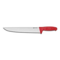 FISCHER-BARGOIN Couteau de boucher 30cm manche rouge marque Fischer - rouge 3355103010300_0