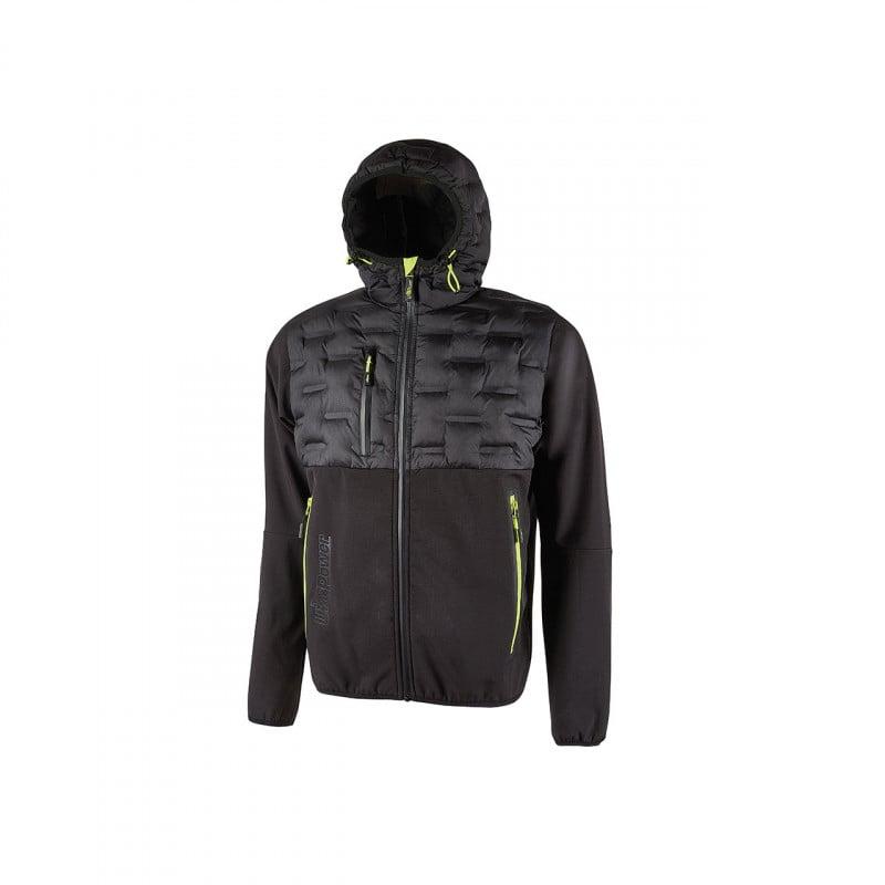 Veste Soft Shell Spock Black Carbon U-Power | FU213BC_0