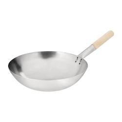 Wok conique en acier doux Vogue 35,6cm - EQK299_0