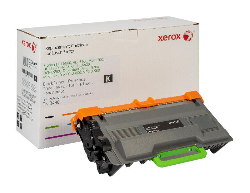 Xerox Toner noir. Equivalent à Brother TN3480. Compatible avec Brother DCP-L5500, DCP-L6600, HL-L5000, L5100, L5200, L6250, L6300, L6400, MFC-L5700, L5750, L6800, L6900_0