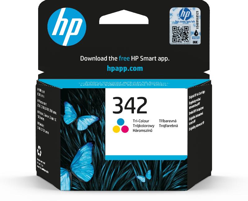 HP 342 cartouche d'encre trois couleurs authentique_0