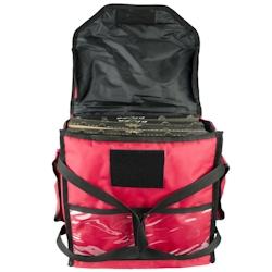 Sac Isotherme Livraison Pizza en Polyester - 64 x 64 x 20 cm - rouge polyester 3760394092773_0