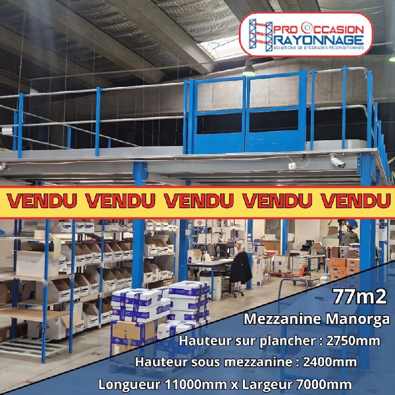 Mezzanine - Superficie 77m2 - ManOrga_0