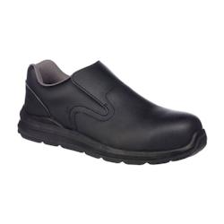 Portwest - Chaussures de sécurité basses à enfiler en compositelite S2 Noir Taille 47 - 47 noir matière synthétique 5036108364602_0