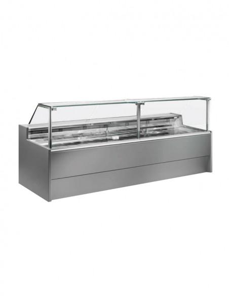 Vitrine ventilée avec réserve - Vitrines Viva 1500 - Référence: VIVA 1500-V-AR_0