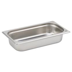 Pro Innov' Bac gastro inox gn 1/3 h.65 mm 325 x 176 mm - 2,5l - Acier inoxydable 18/0 3661933882001_0