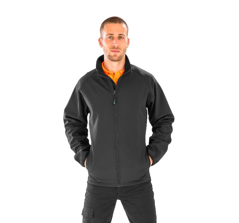 Veste softshell homme recyclée -  Réf: R901M_0