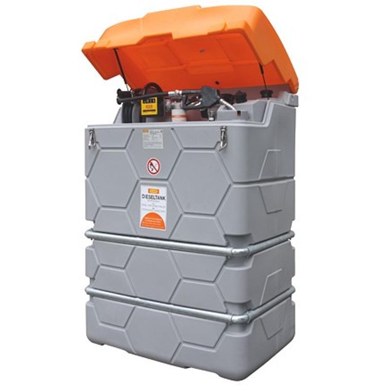 Station GO CUBE Outdoor Premium 1000 litres - Avec capot - CEMO - 10297F_0