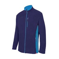 Veste polaire bicolore VELILLA marine|bleu ciel T.M Velilla - polyester 8434455376328_0