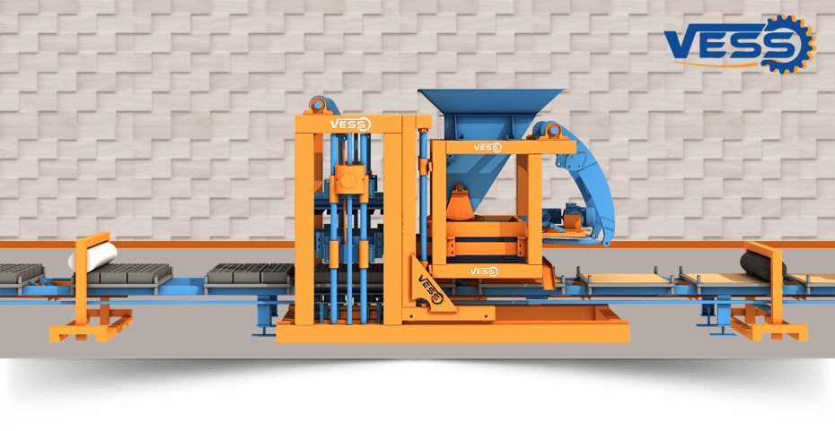 Machine à briques VESS 24.1 Fulll Automatique - 24000briques / jour -BEYAZLI GROUP_0