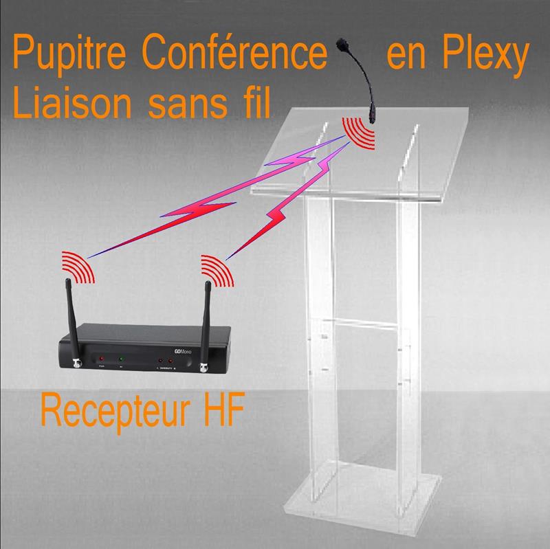 Pupitre de conférence Plexi HF_0