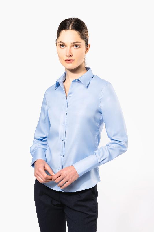 Chemise manches longues sans repassage femme -  Réf: K538_0