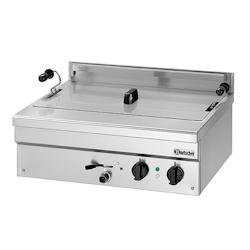 Bartscher Friteuse inox simple électrique à beignets 21 Litres, à poser, 6800 W, 400 V - TRI - 3667335016402_0