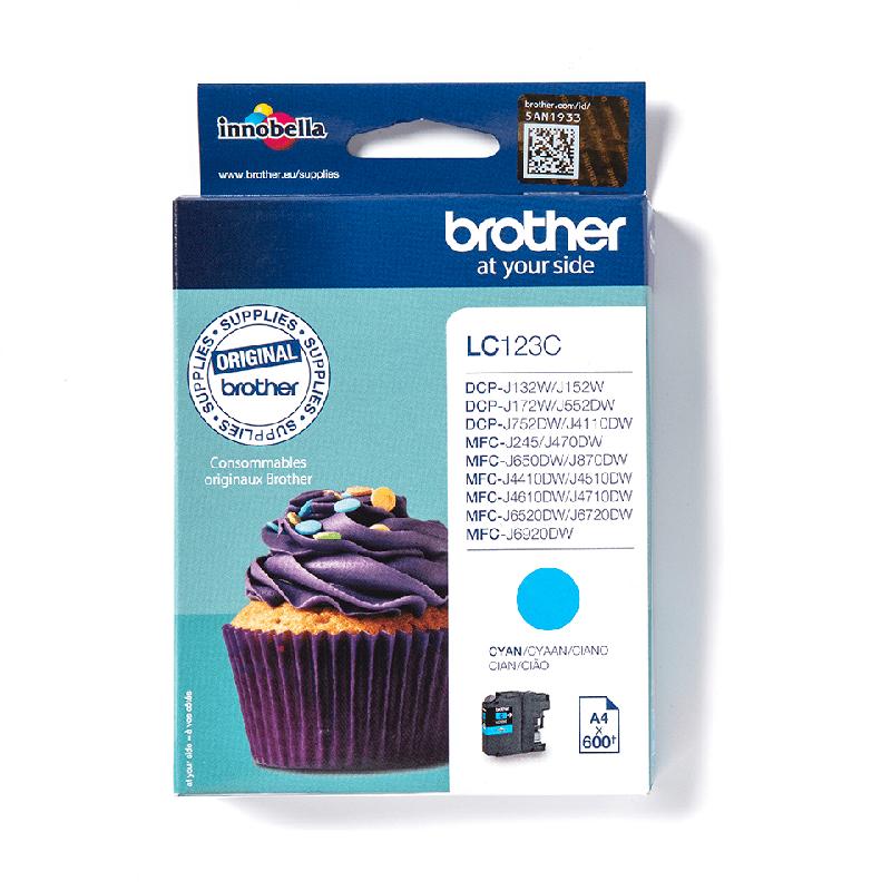 Brother LC123C - Cartouche d'encre originale – Cyan_0