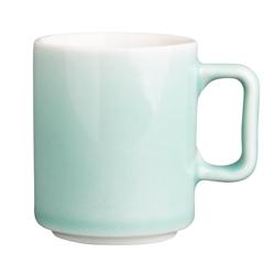 Tasses Olympia Fondant vertes 85,5ml (lot de 6) - vert porcelaine EQCU440_0