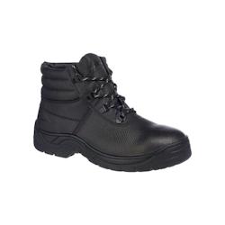 Portwest - Chaussures de sécurité montantes PROTECTOR PLUS S3 HRO Noir Taille 43 - 43 noir matière synthétique 5036108365371_0