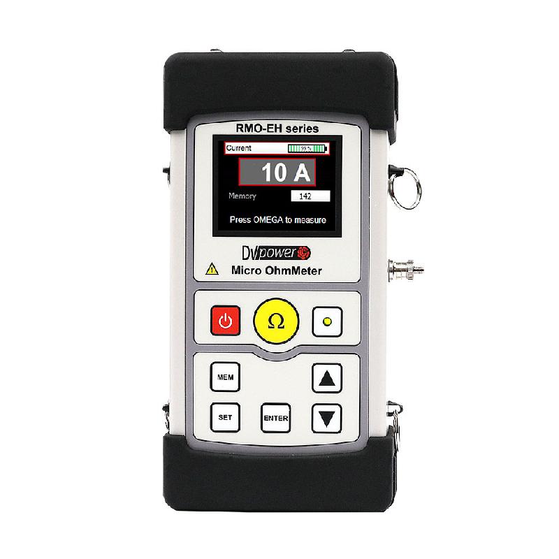 RMO-EH-SERIE | Micro-ohmmètres portables DVpower série RMO-EH, courant d'essai jusqu'à 10 A, tension jusqu'à 16.8 V CC_0